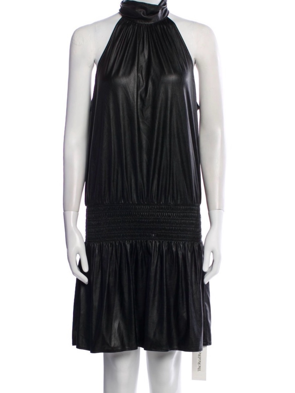 Ramy Brook Black Halter Mini Dress